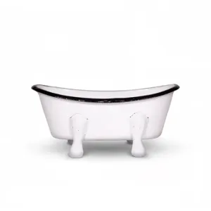 Farmhouse Metal Bathtub Soap Dish
