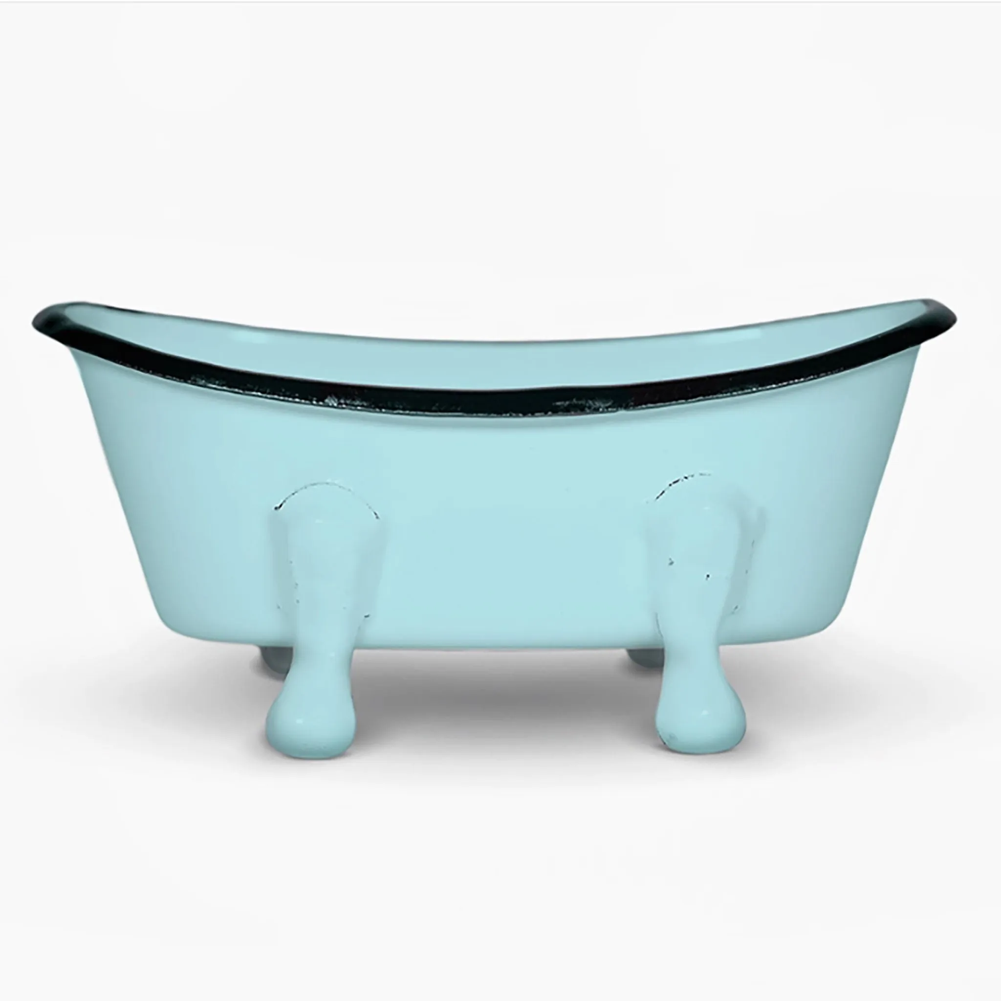 Farmhouse Metal Bathtub Soap Dish