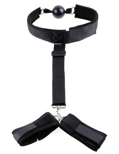Fetish Fantasy Series  and Wrist Restraint - Black