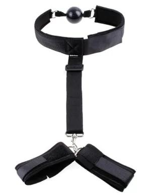 Fetish Fantasy Series  and Wrist Restraint - Black