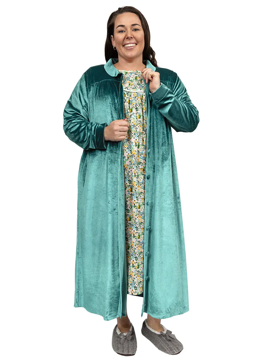 Fletcher Nightie - Green Print*