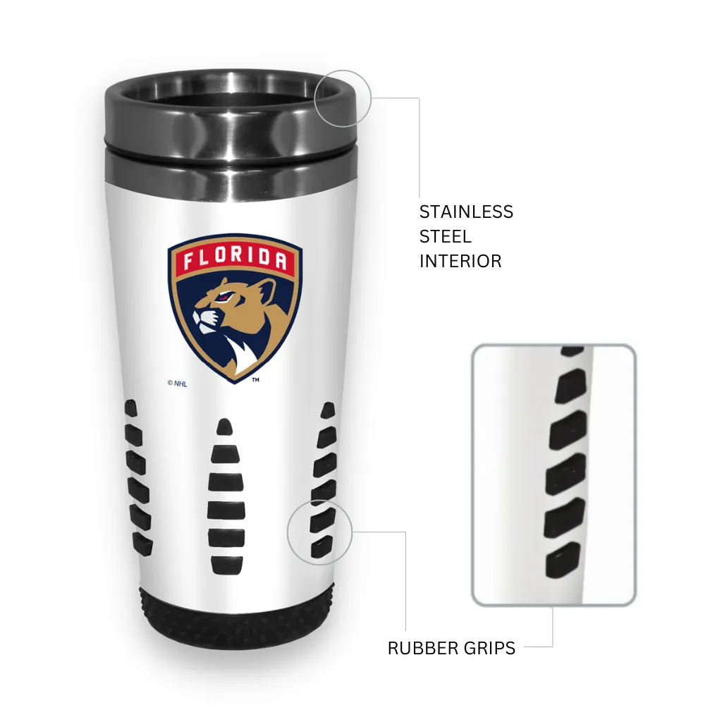 Florida Panthers Travel Mug - 16 oz. White Huntsville