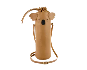 Flosko Bottle Bag | Koala | Nutmeg Leather