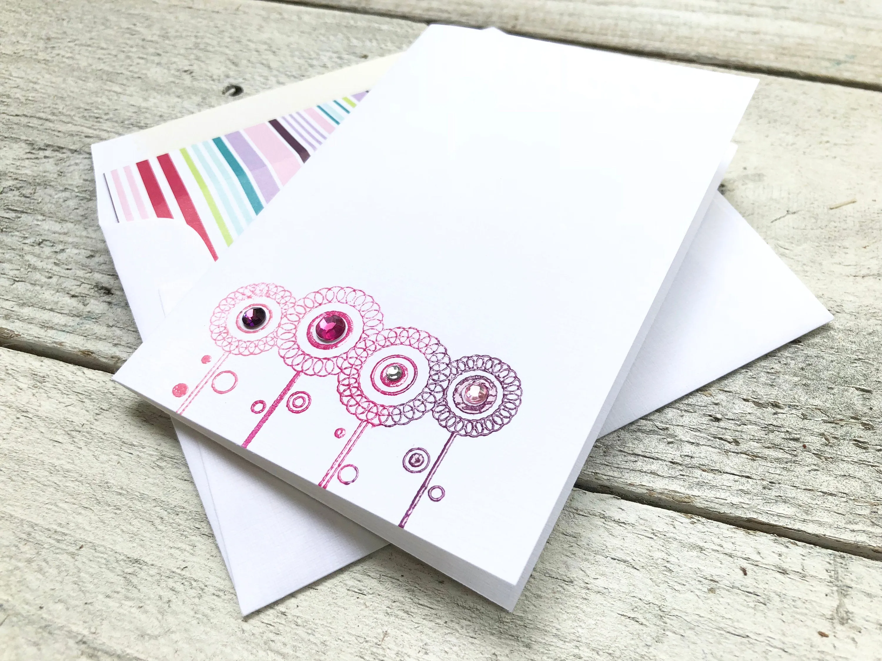 Flower Note Cards