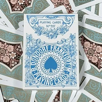 Four Continents (Blue) Playing Cards