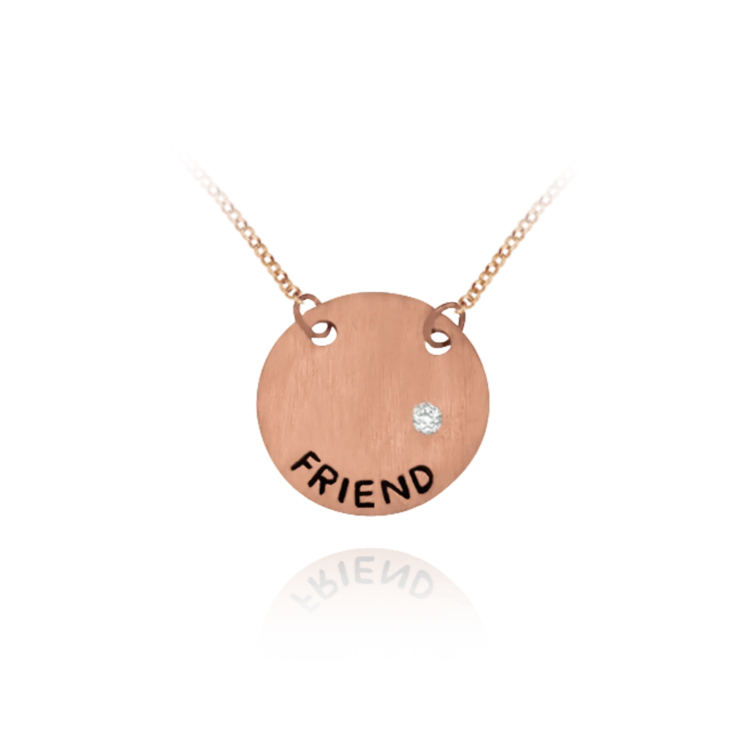 FRIEND Circle Pendant