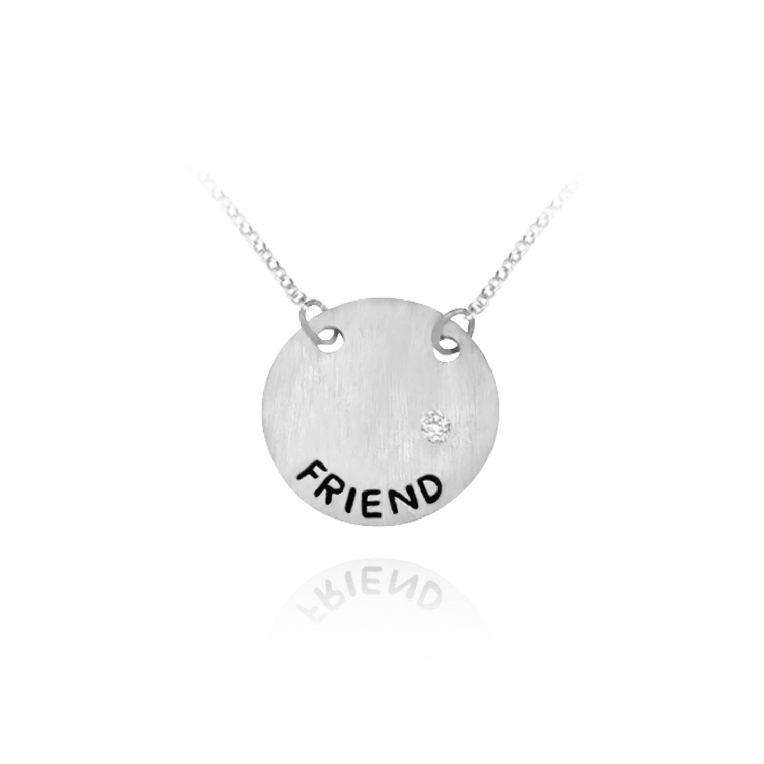 FRIEND Circle Pendant