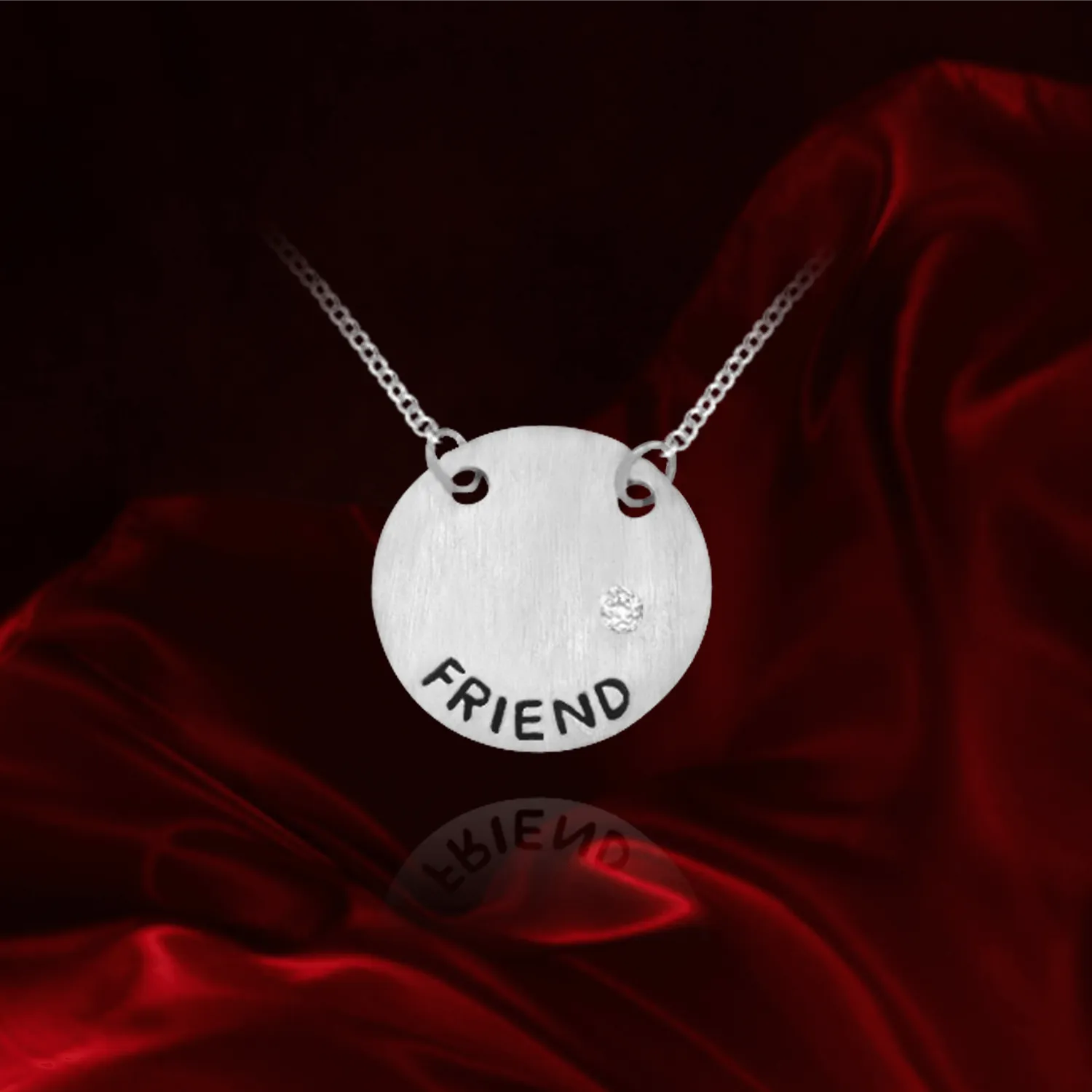 FRIEND Circle Pendant