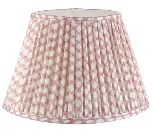 GATHERED BEDWYN IN PINK WICKER LIGHT LINEN