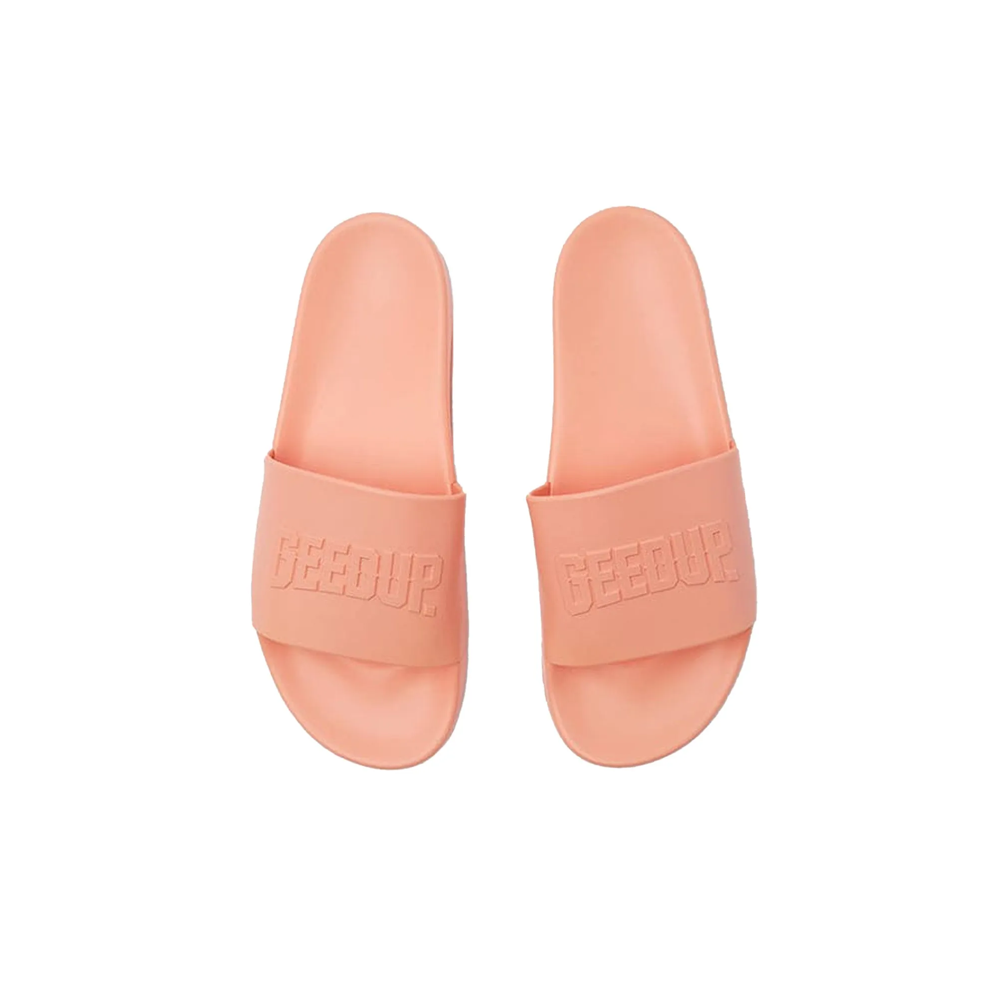Geedup Core Logo Emboss Slides 'Peach' (2025)