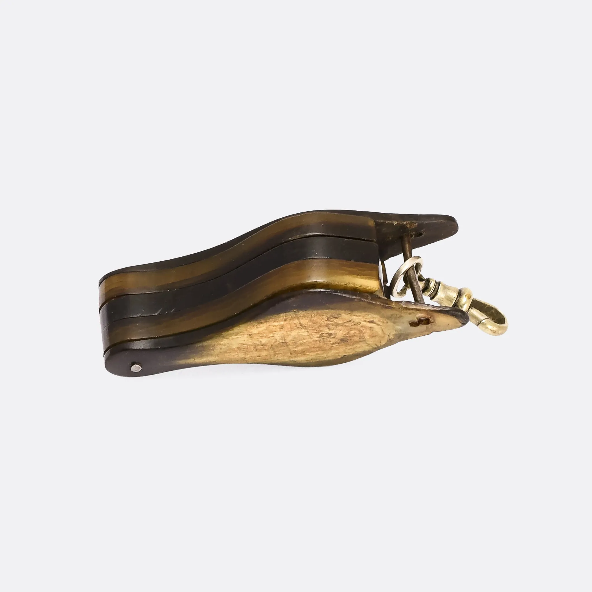 Georgian Buffalo Horn Jeweller's Loupe