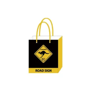 Gift Bag Road Sign Kangaroo