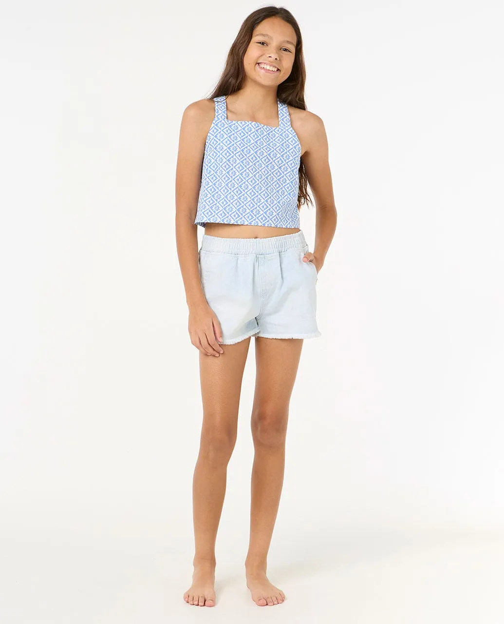 Girl's Blissy Woven Top
