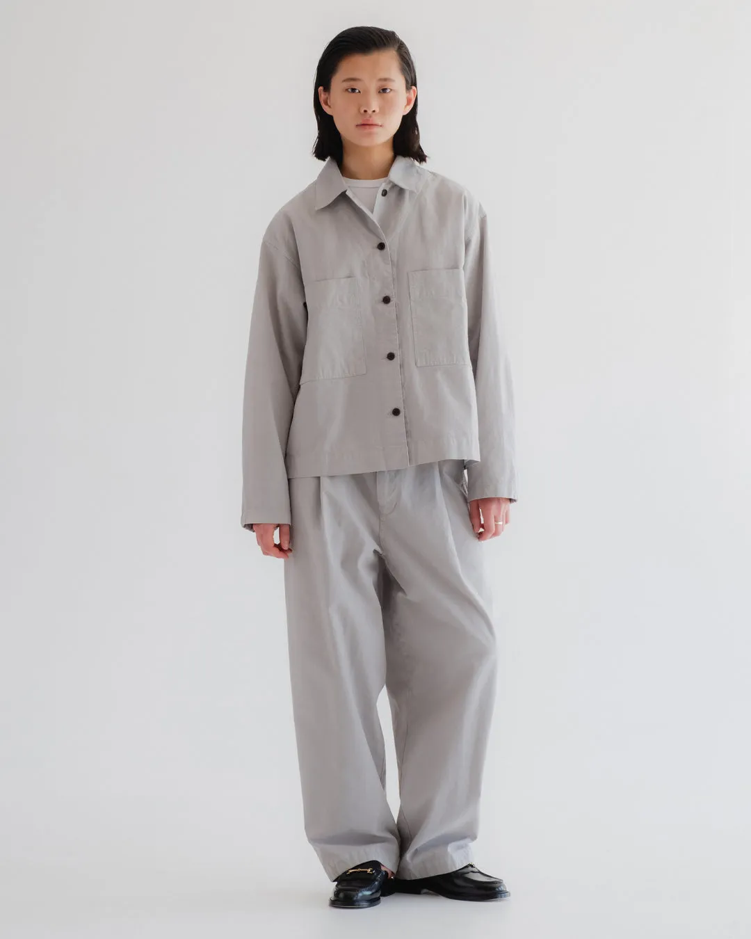 Girls of Dust - British Worker Cotton Linen Oyster