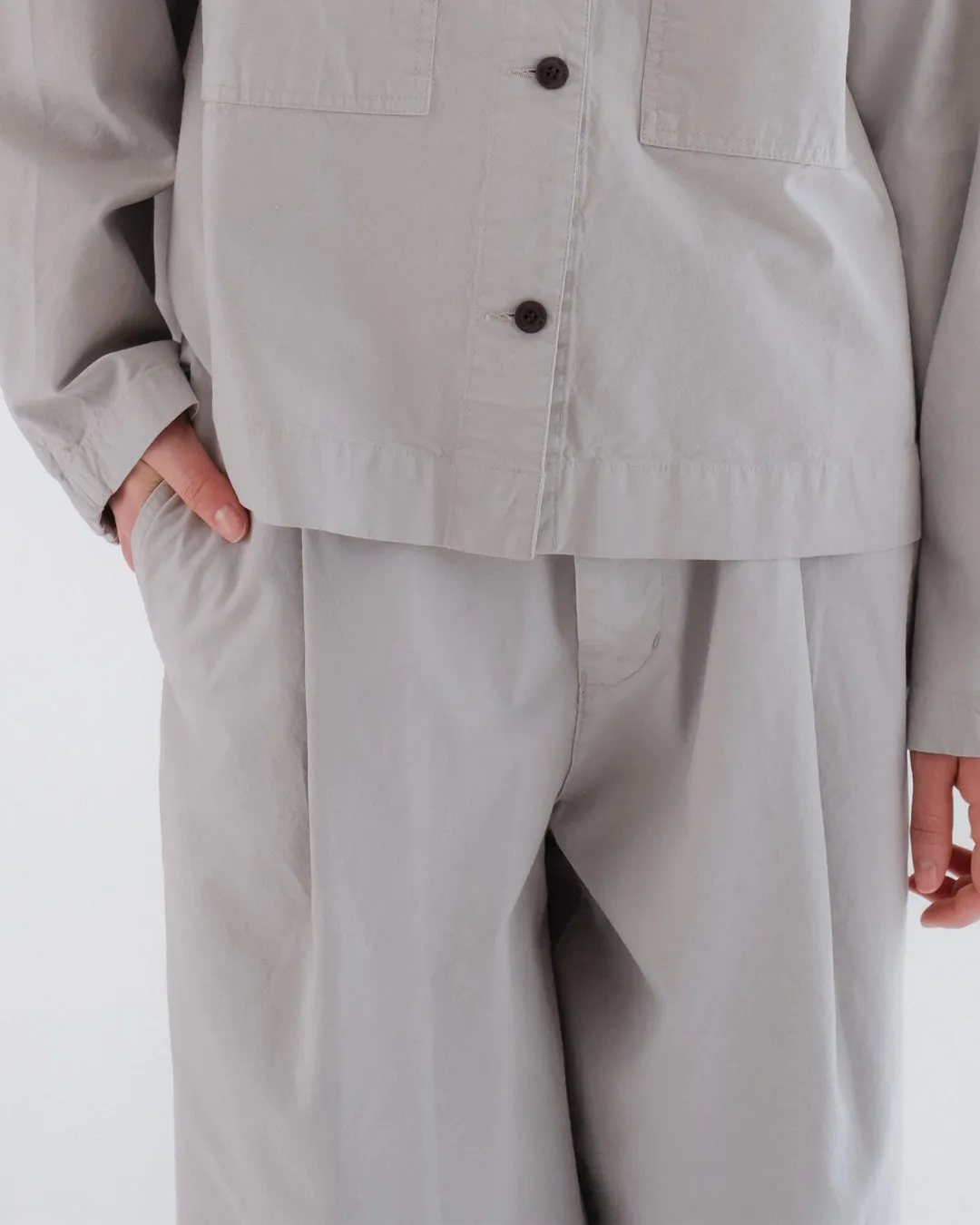 Girls of Dust - British Worker Cotton Linen Oyster
