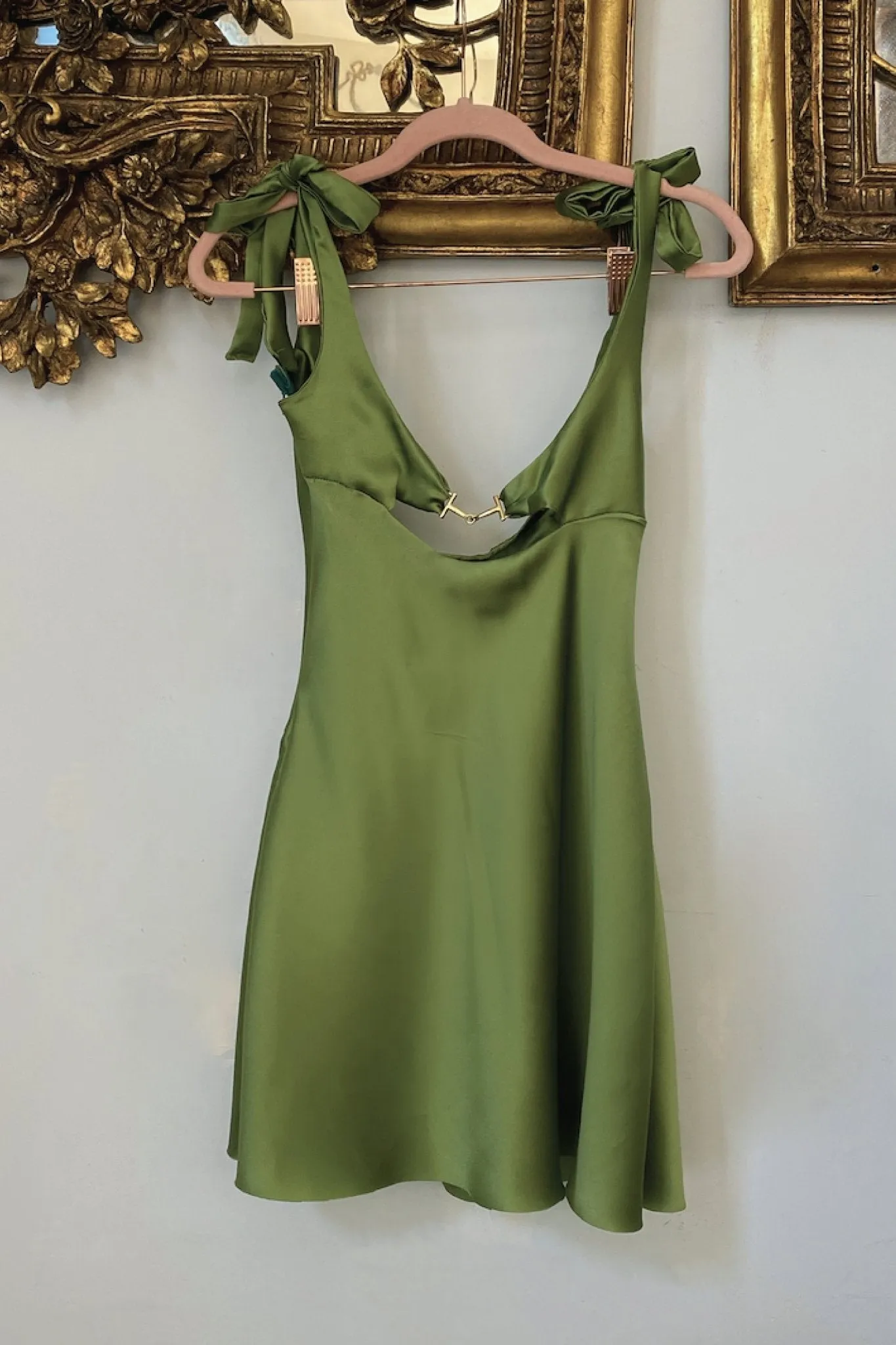 GISELLE DRESS - GREEN