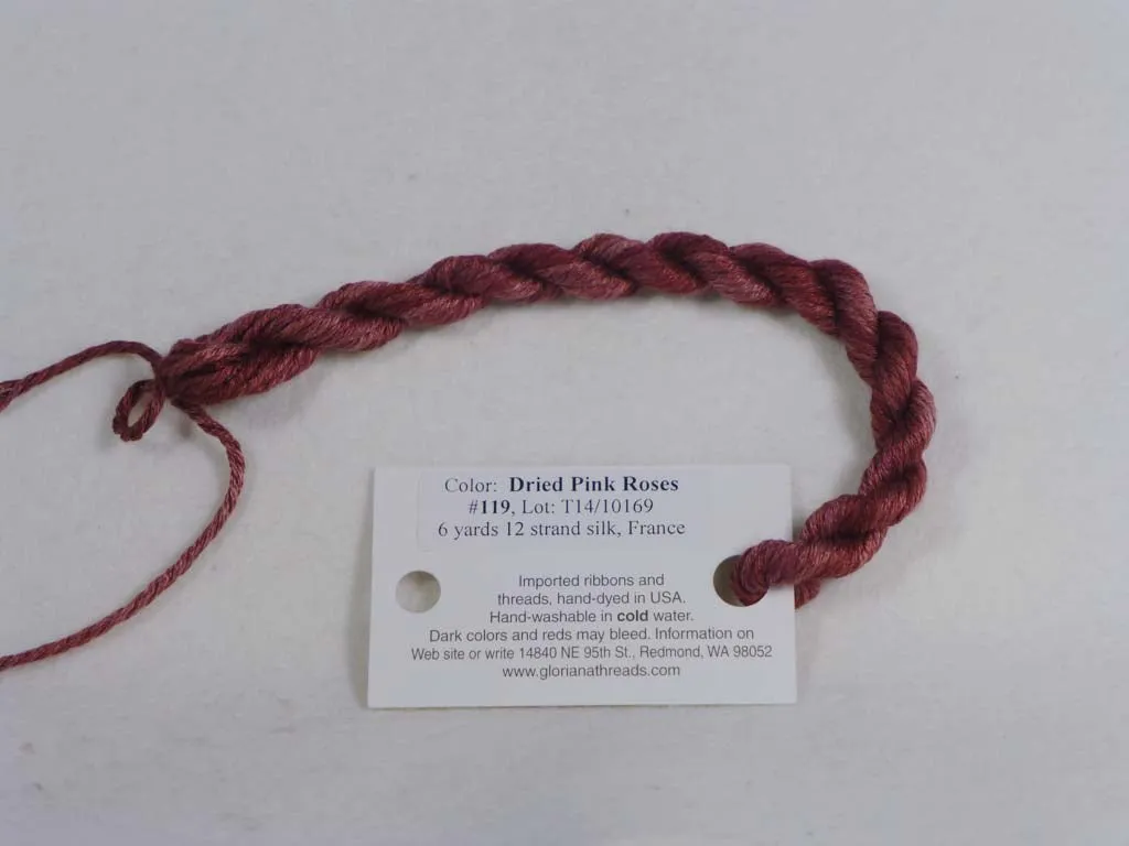 Gloriana Silk Floss 119 Dried Pink Roses