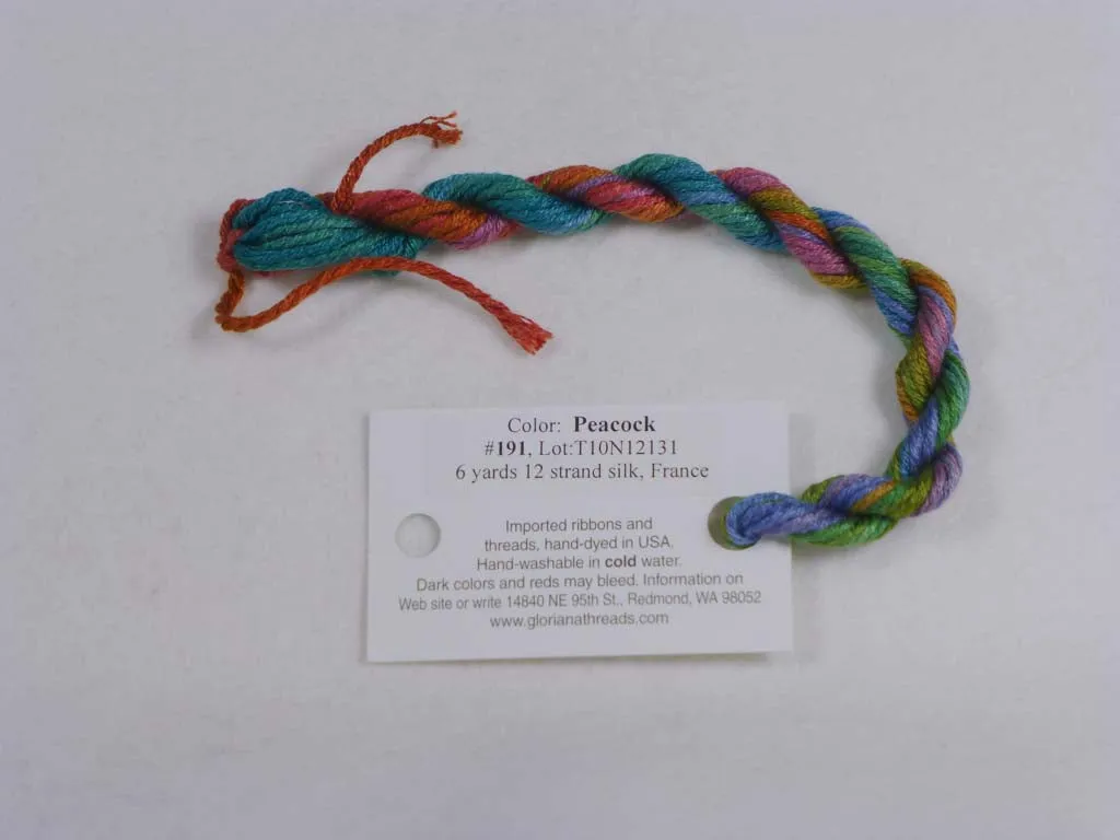 Gloriana Silk Floss 191 Peacock