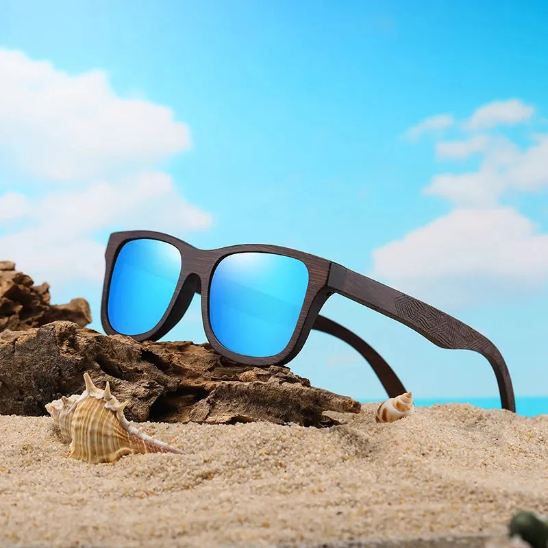 GM Bamboo Wooden Sunglasses for Men