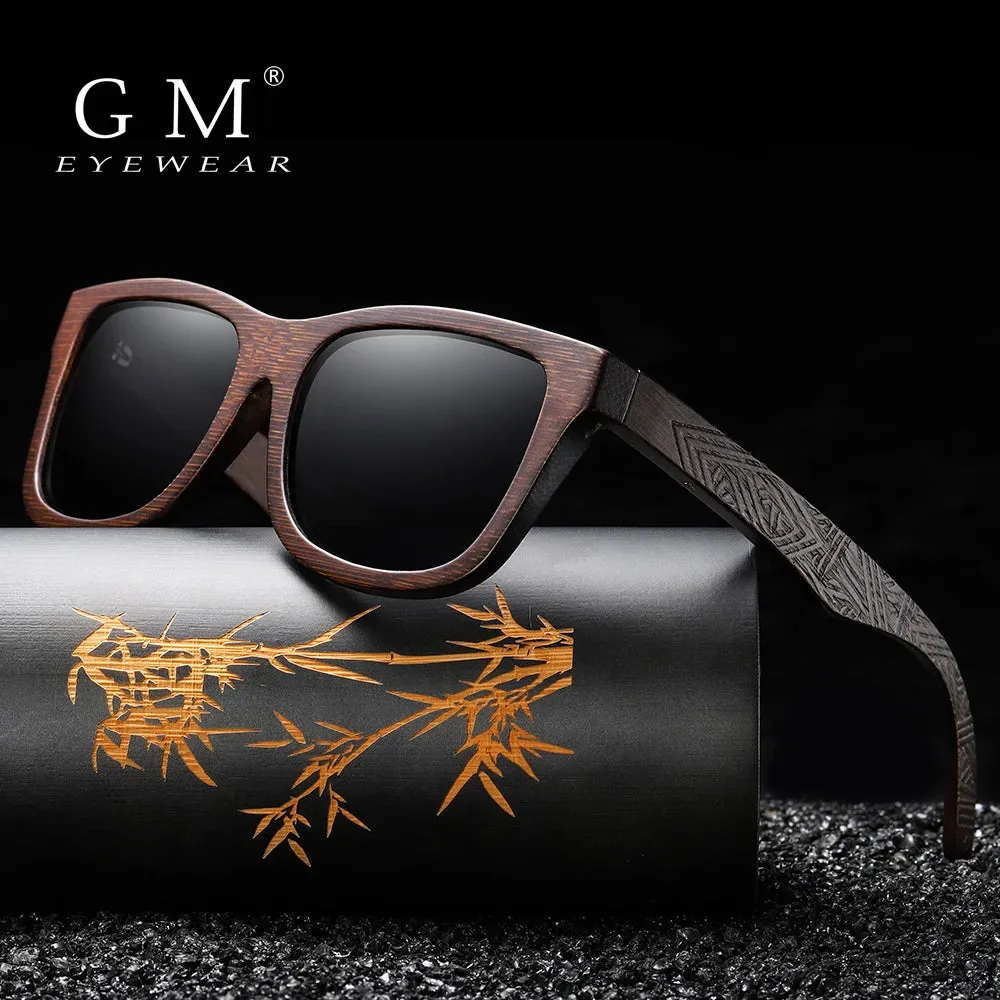 GM Bamboo Wooden Sunglasses for Men