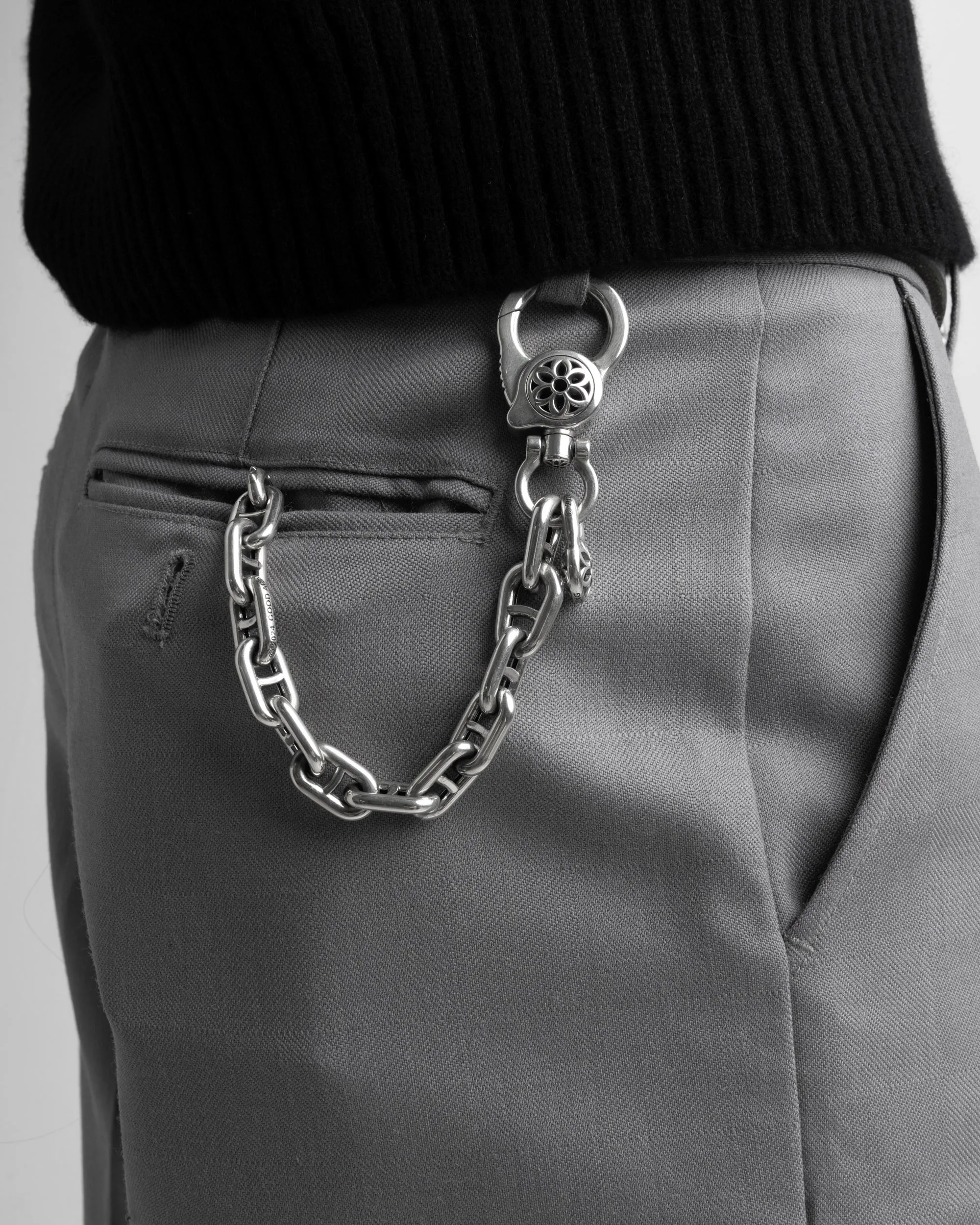GOOD ART HLYWD Clip 8 Model 22 Shorty Chain Size A - Sterling Silver