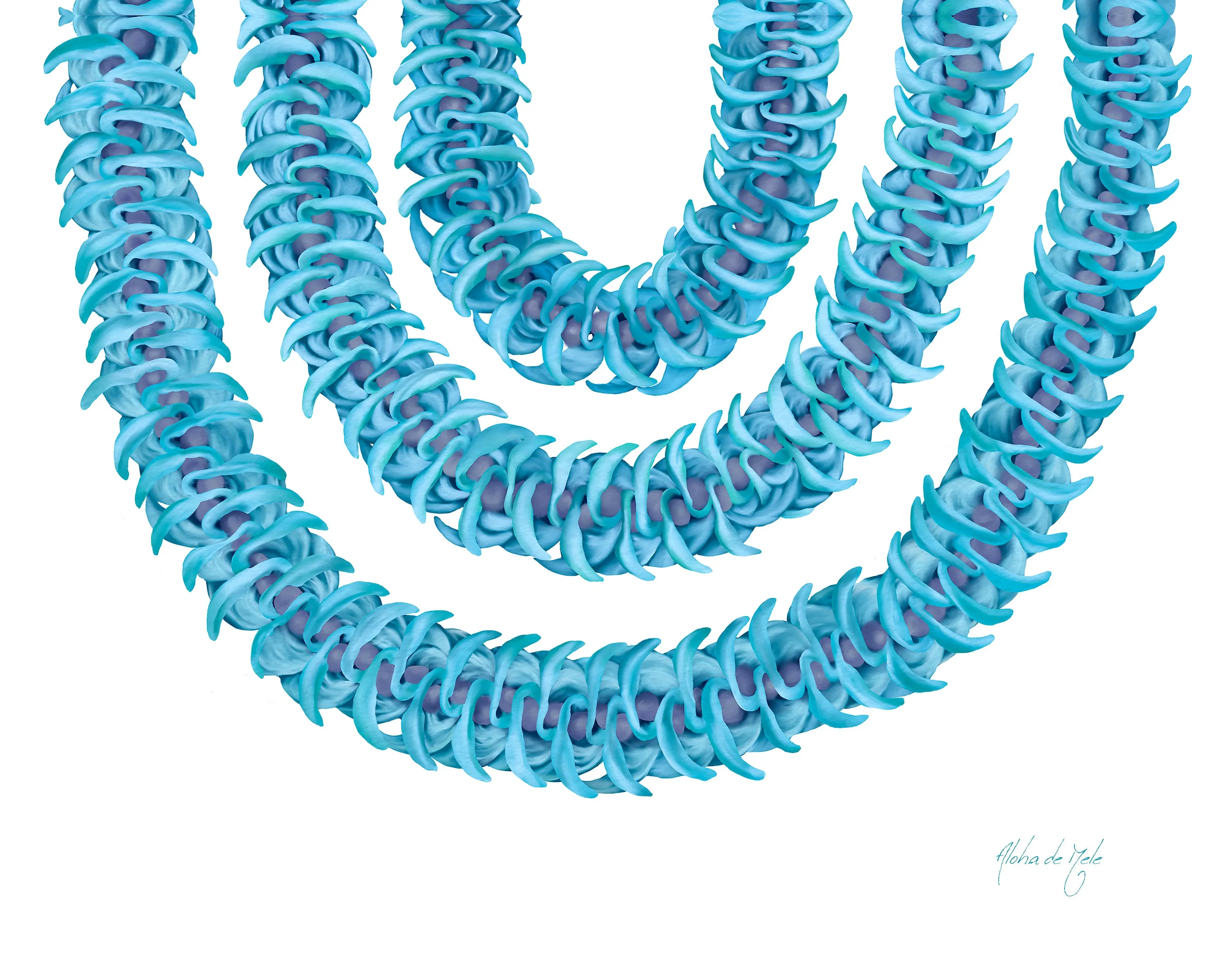Greeting Cards - Blue Jade