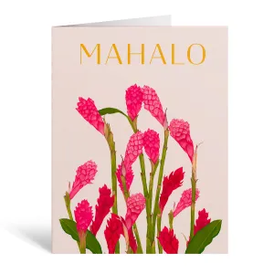 Greeting Cards - Mahalo Ginger
