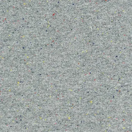 GREY from French Terry Grey Speckle -- Robert Kaufman