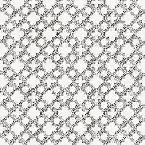 Grey Mini Sandra Damask CS35617 Wallpaper