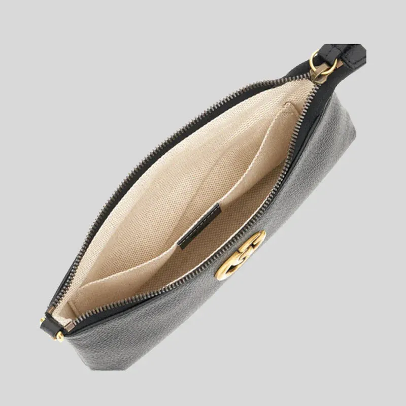 GUCCI Marmont Cellarius Shoulder/Crossbody Clutch Bag Black RB-779795