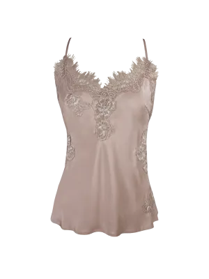 Harper Bias Cami - Nude Crystal