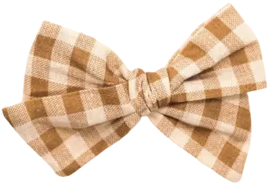 Harper Linen Clip/Bow