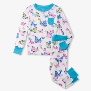 Hatley Bamboo Pajama Set - Big Butterflies