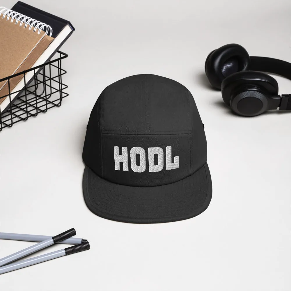 HODL Five Panel Cap