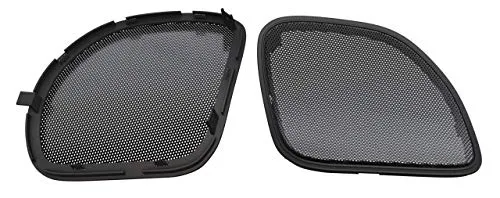 Hogtunes RGRM Metal Mesh Replacement Front Speaker Grilles (Black Trim) for 2015  Harley-Davidson Road Glide Models - RGRM Grill RGRM Grill