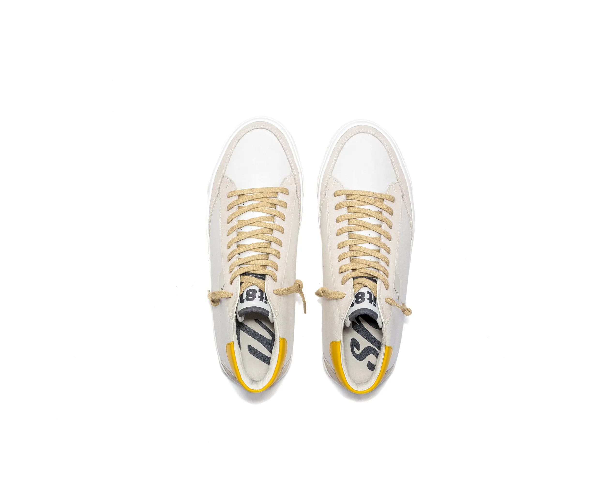 Honey Gold White High-top