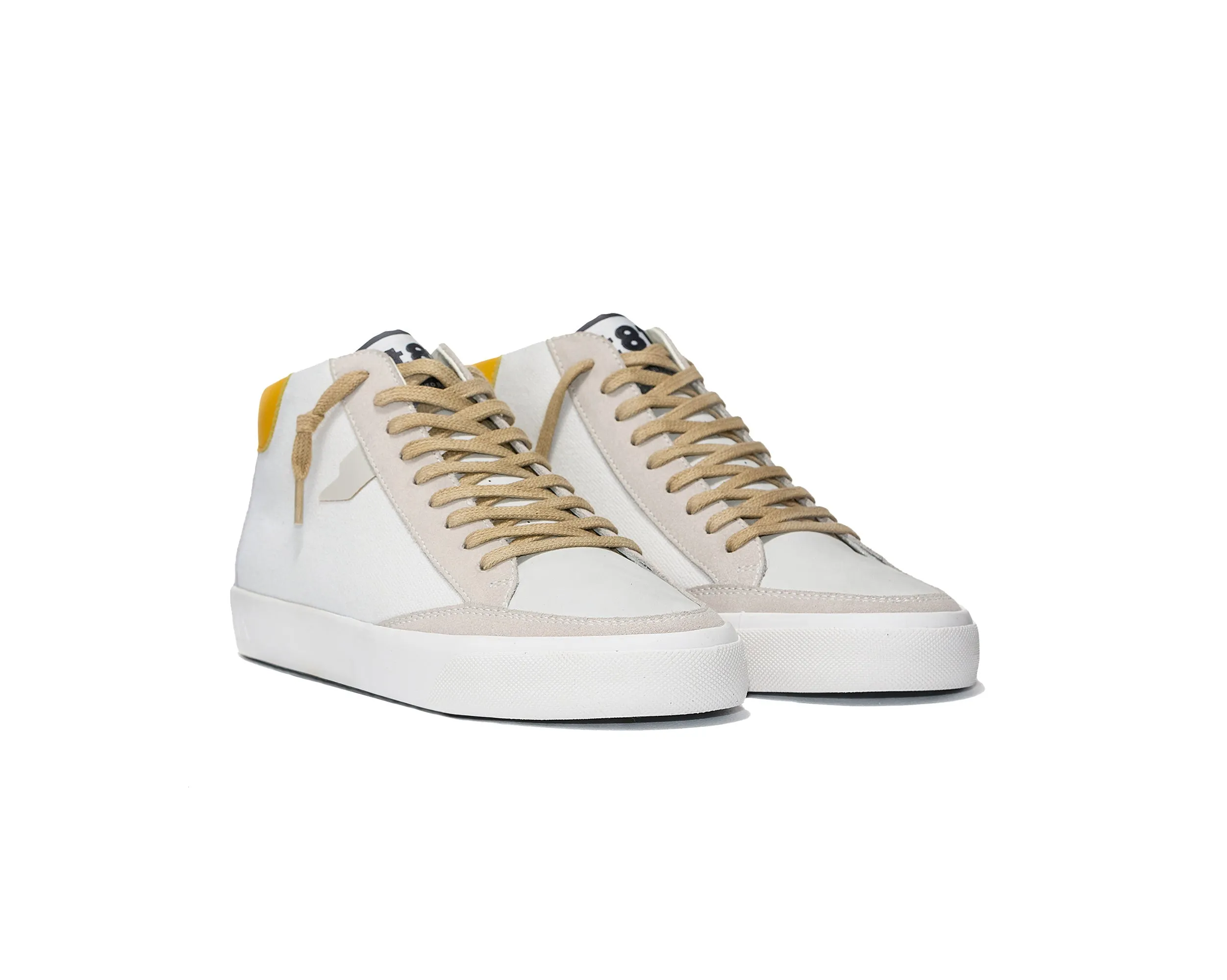 Honey Gold White High-top