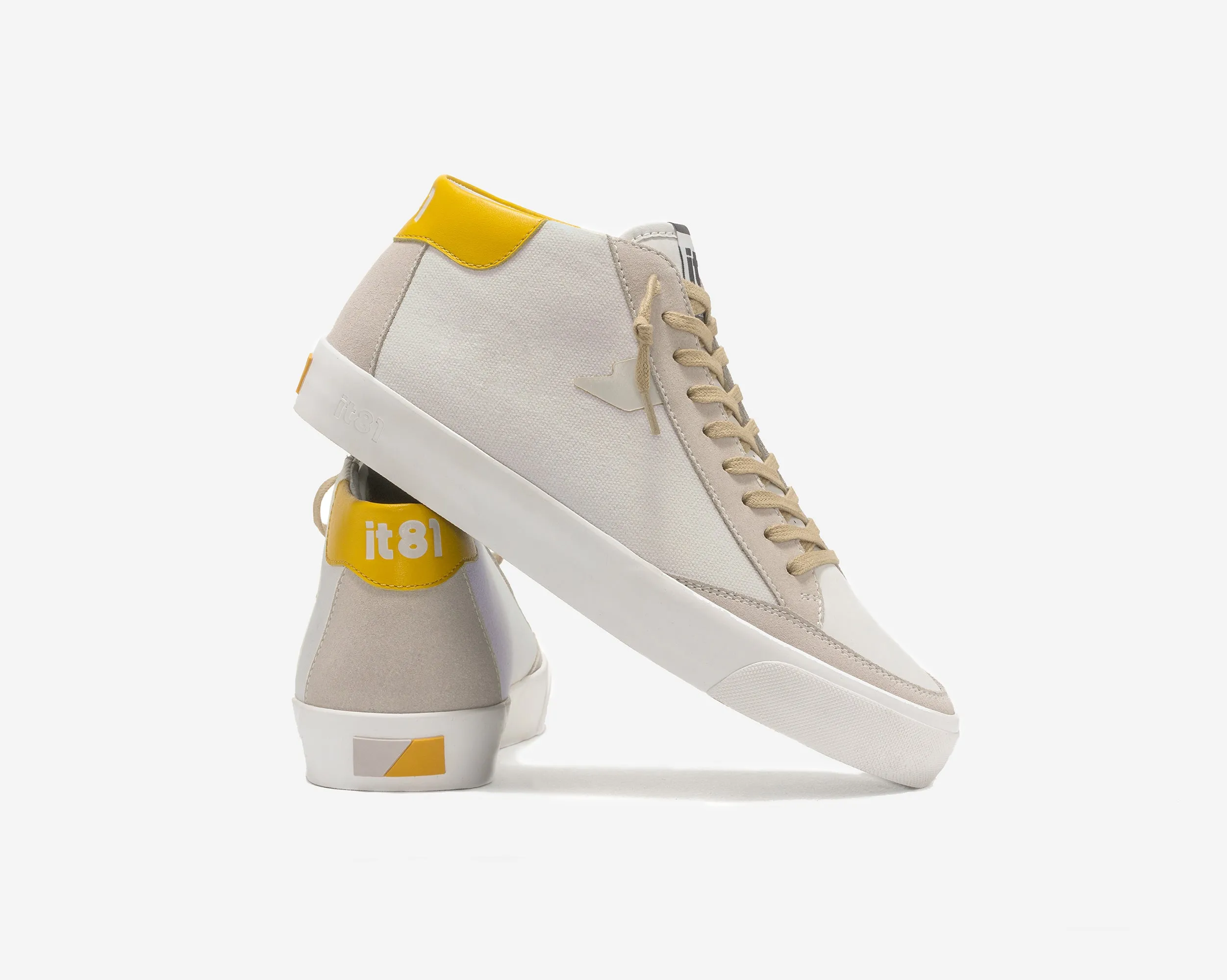 Honey Gold White High-top