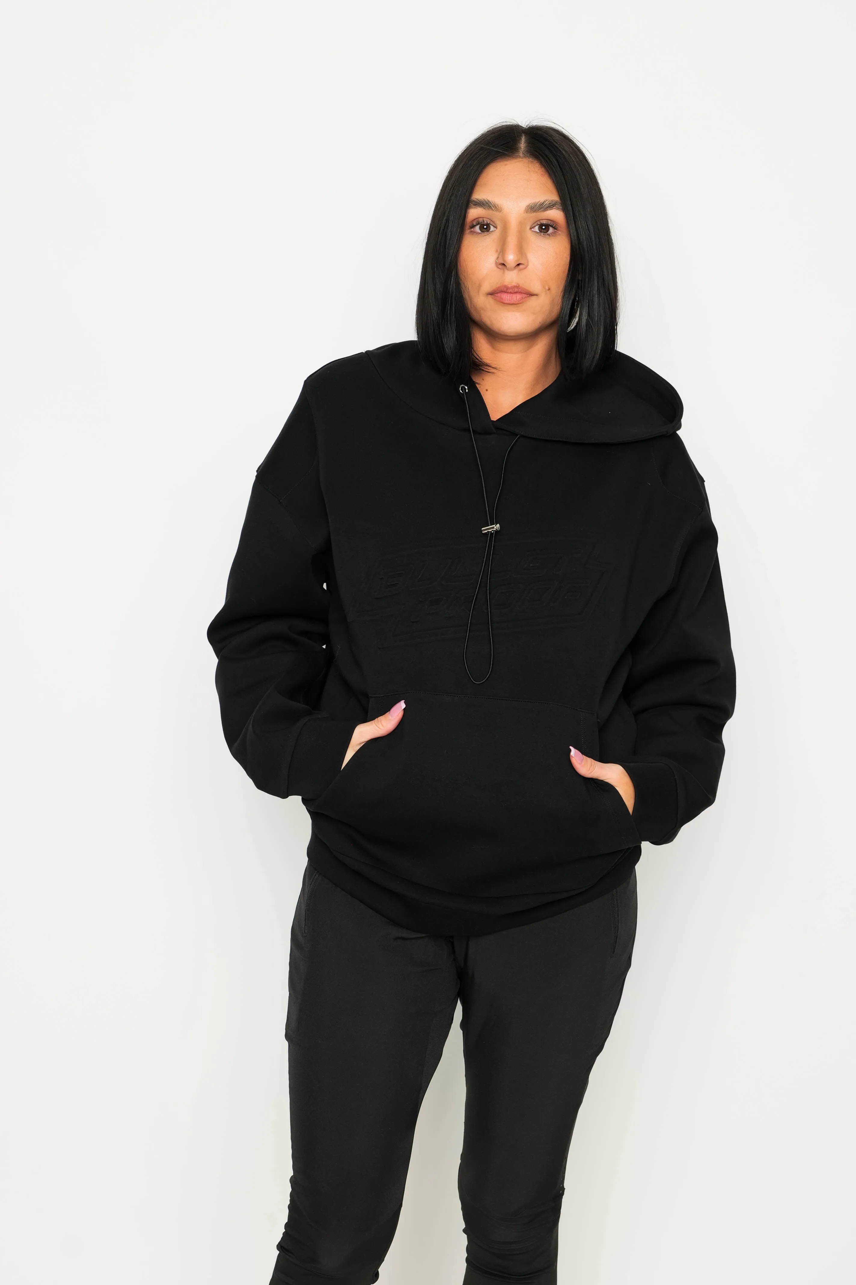 HOODIE - Bulletproof Logo Embossed
