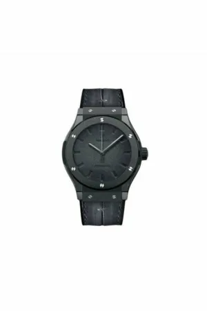 hublot classic fusion limited edition of 500 pcs black ceramic 45mm men's watch