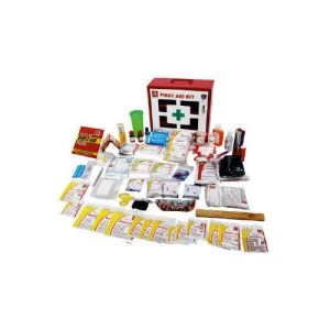 Industrial first aid kit- Medium metal box, wall mounted with acrylic door Refill
