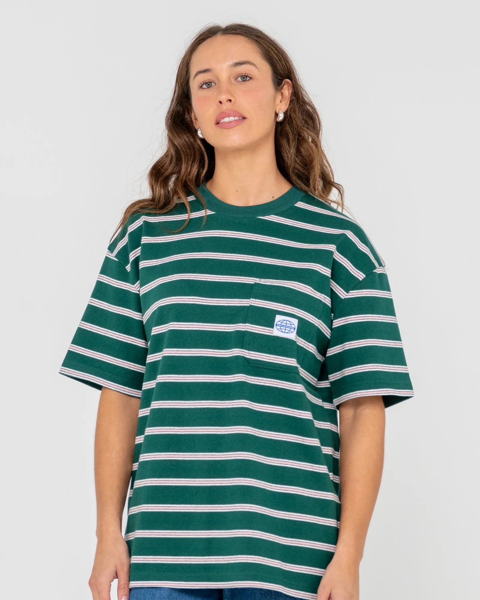 Inspectah Deck Oversized Striped Tee