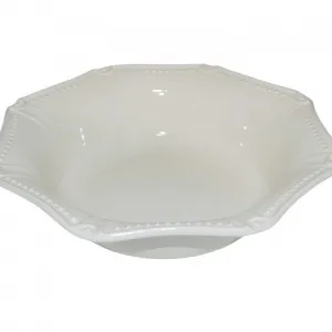 Isabella Serving Bowl - Ivory