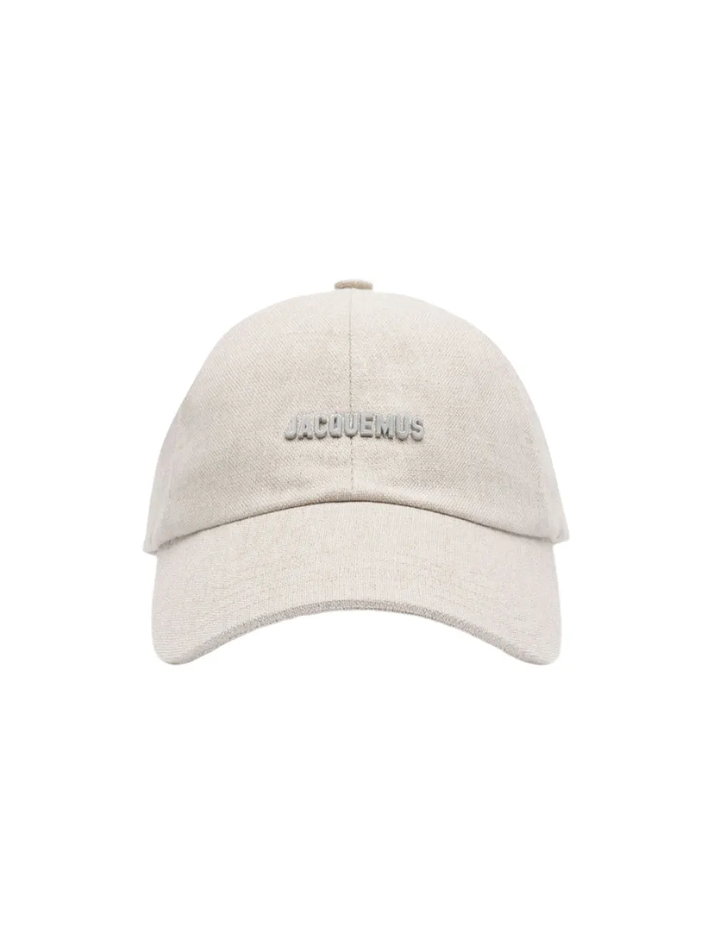 Jacquemus le Casquette Gadjo in Light Greige