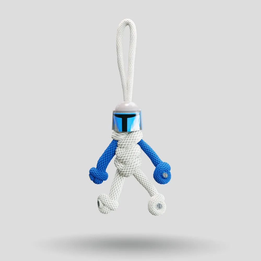 Jango Fett Paracord Buddy Keychain