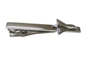 Jet Fighter Plane Square Tie Clip
