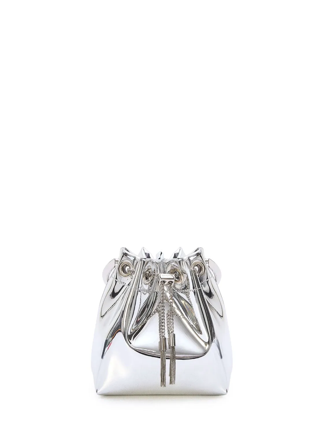 JIMMY CHOO Mini Handbag with Chain Detail - 14X15X9.5CM