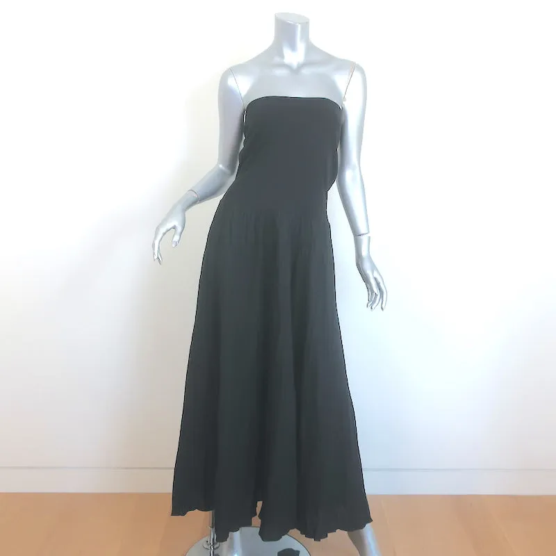 Johanna Ortiz Light and Sound Convertible Maxi Skirt Dress Black Size 6 NEW