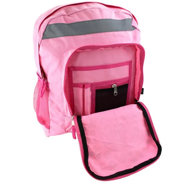 John Deere Peace 16" School Pink Backpack