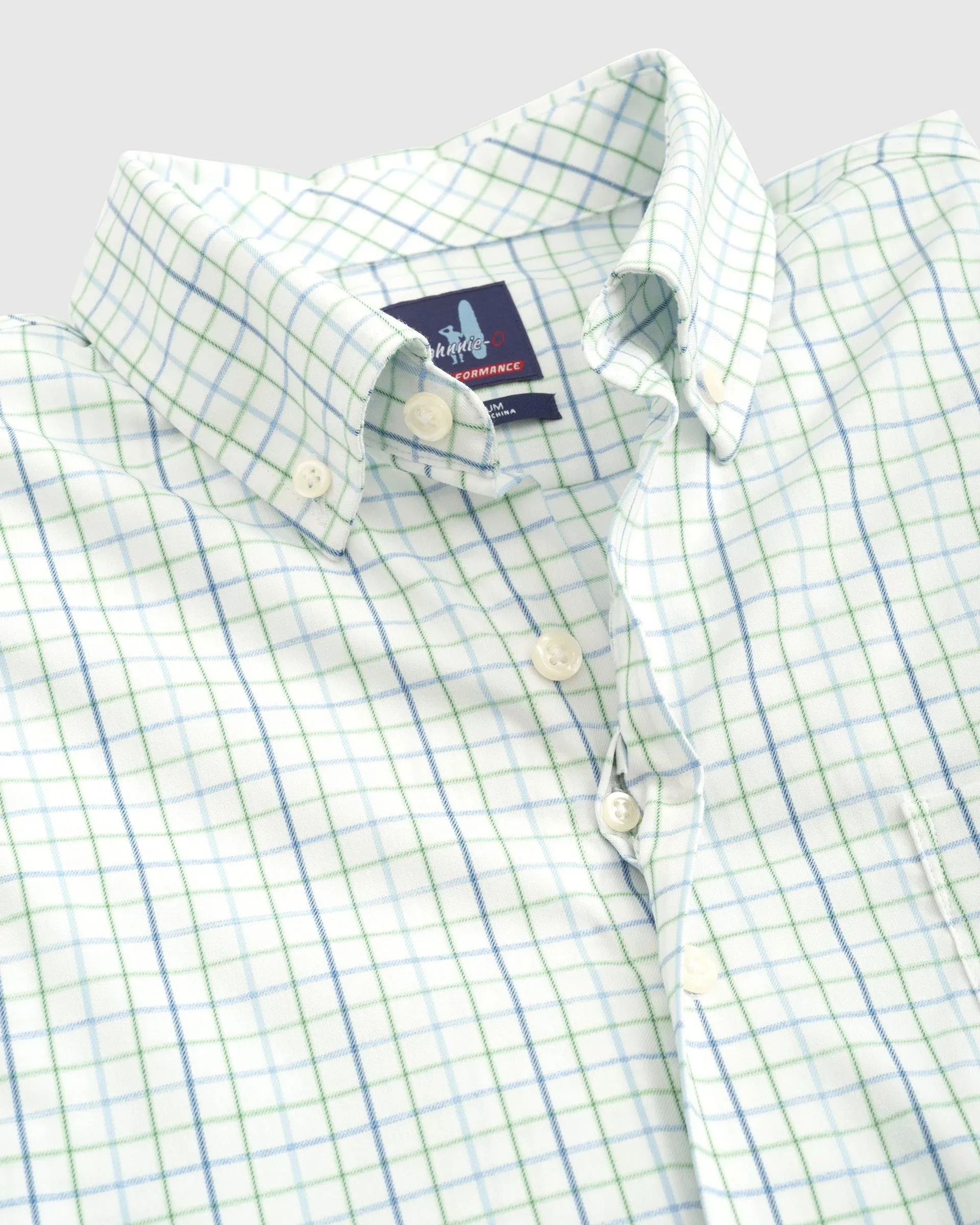 JOHNNIE-O SAV PREP-FORMANCE BUTTON UP SHIRT